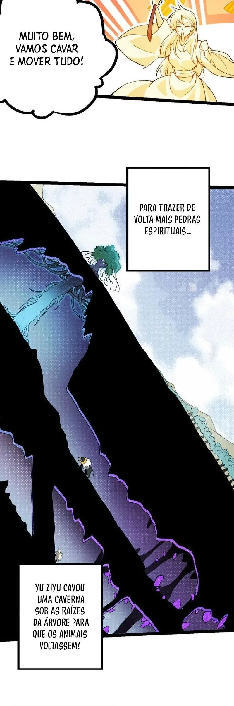 Read Começando a Evolução como uma Grande Árvore (PT-BR) PT Manga Online