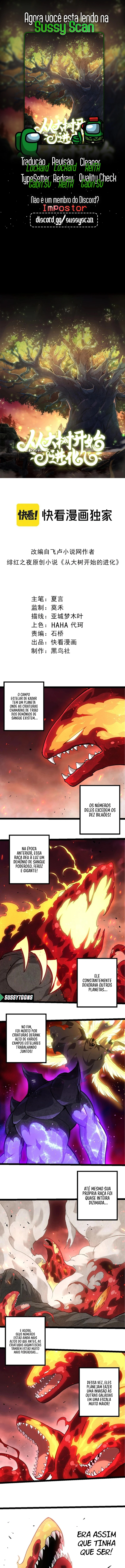 Read Começando a Evolução como uma Grande Árvore (PT-BR) PT Manga Online
