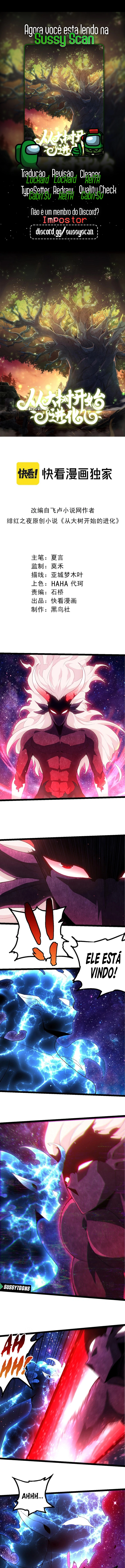 Read Começando a Evolução como uma Grande Árvore (PT-BR) PT Manga Online