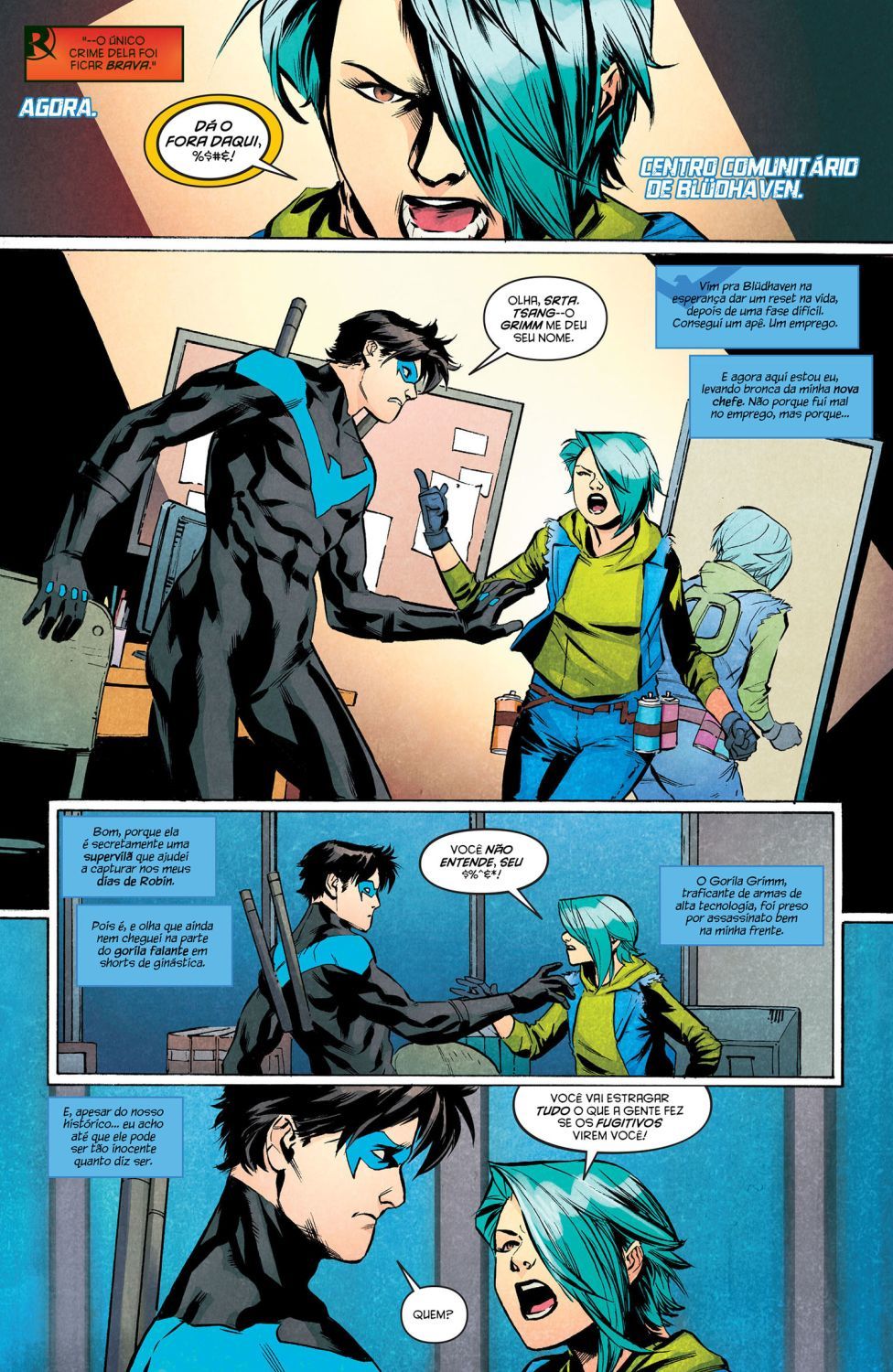 Read DC Rebirth - Asa Noturna (PT-BR) PT Manga Online