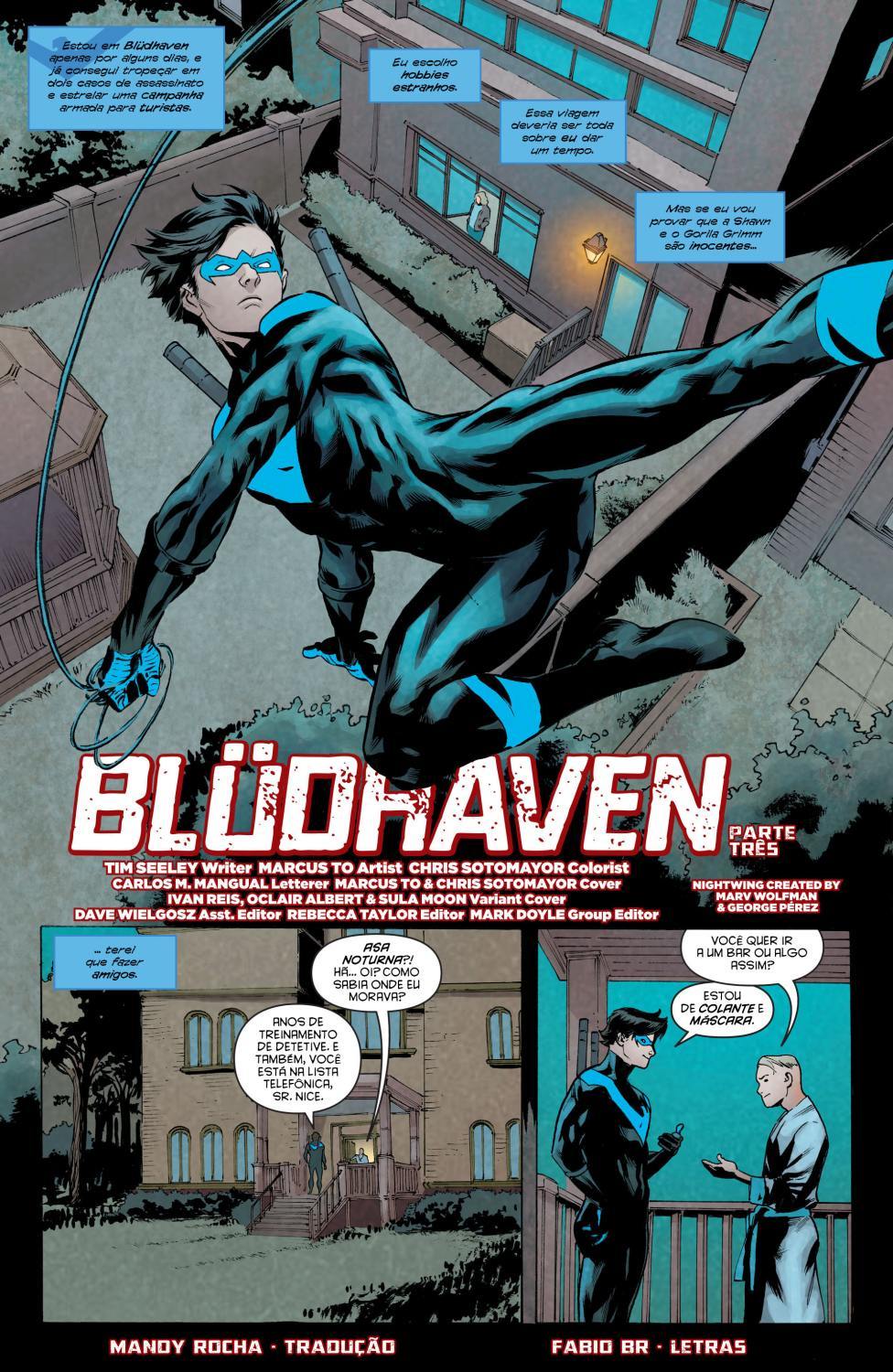 Read DC Rebirth - Asa Noturna (PT-BR) PT Manga Online