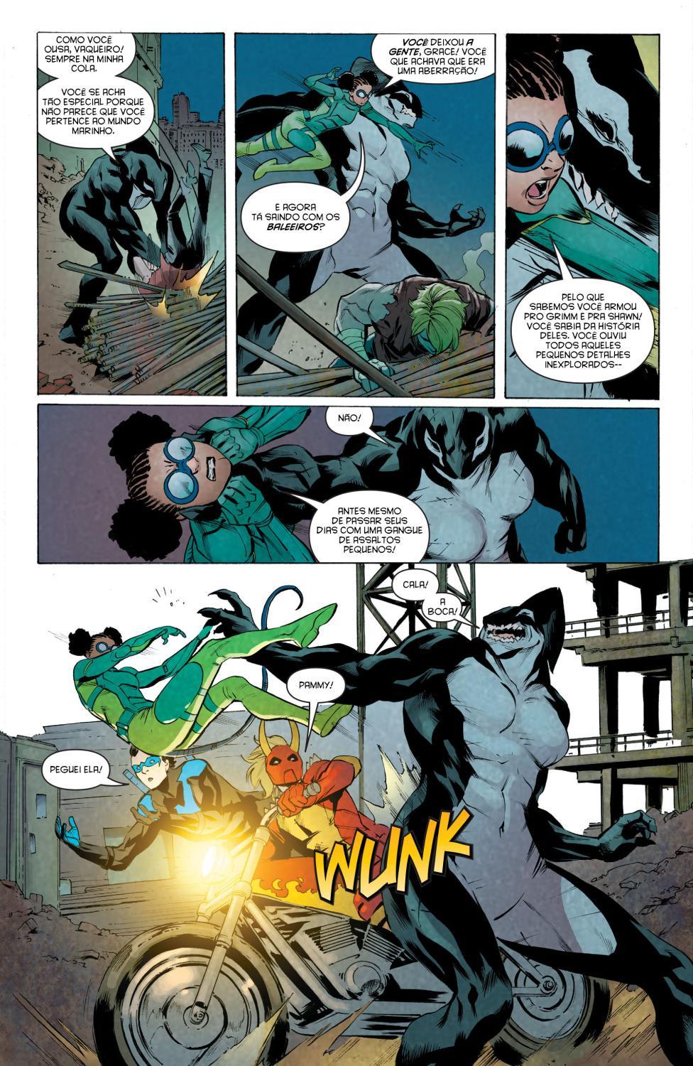 Read DC Rebirth - Asa Noturna (PT-BR) PT Manga Online