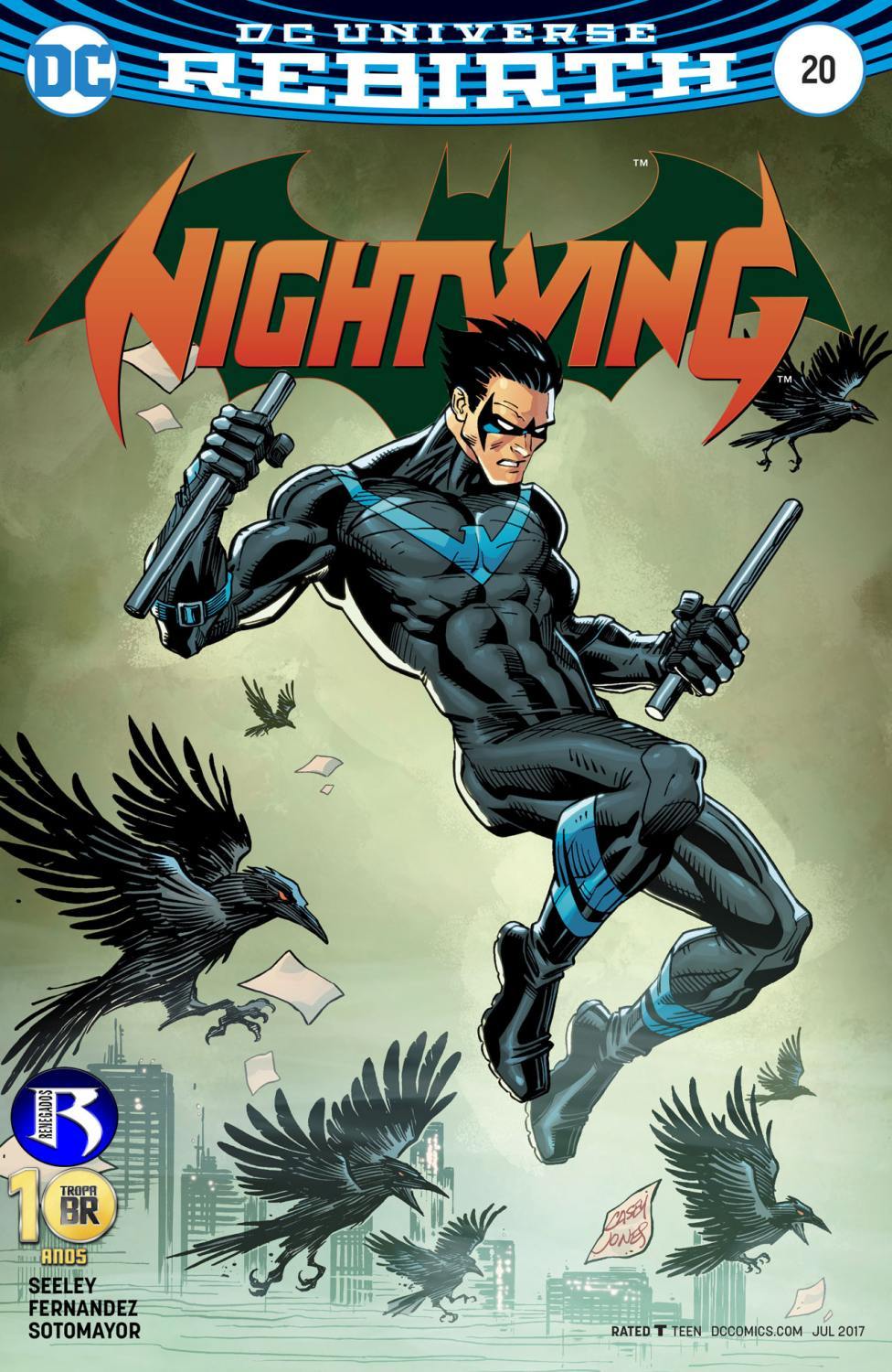 Read DC Rebirth - Asa Noturna (PT-BR) PT Manga Online