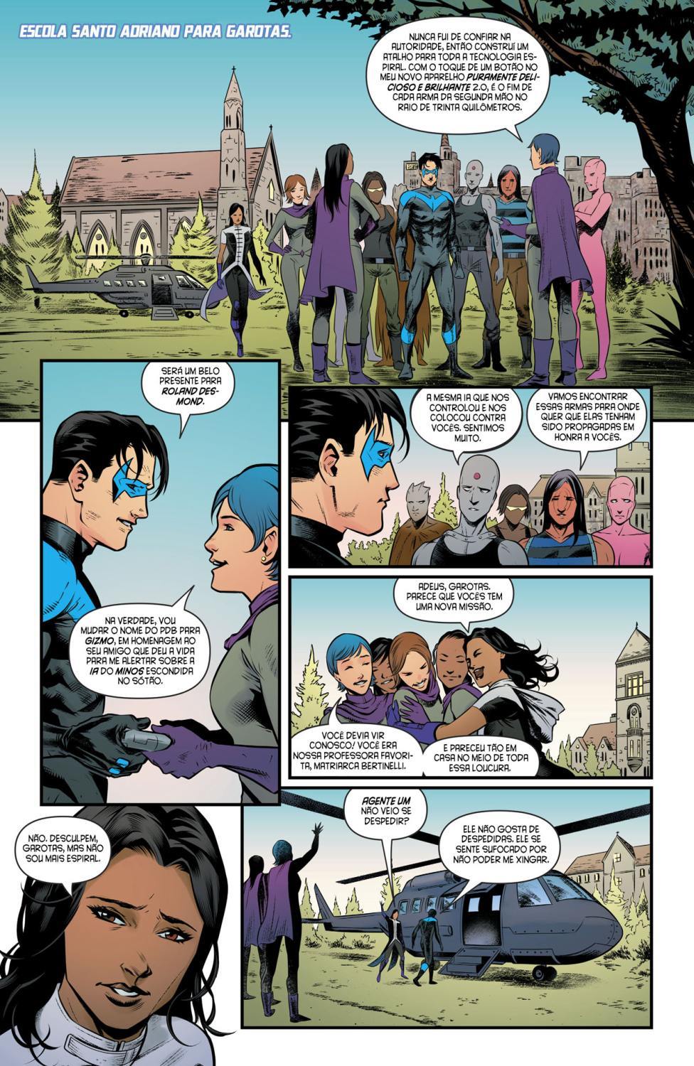 Read DC Rebirth - Asa Noturna (PT-BR) PT Manga Online