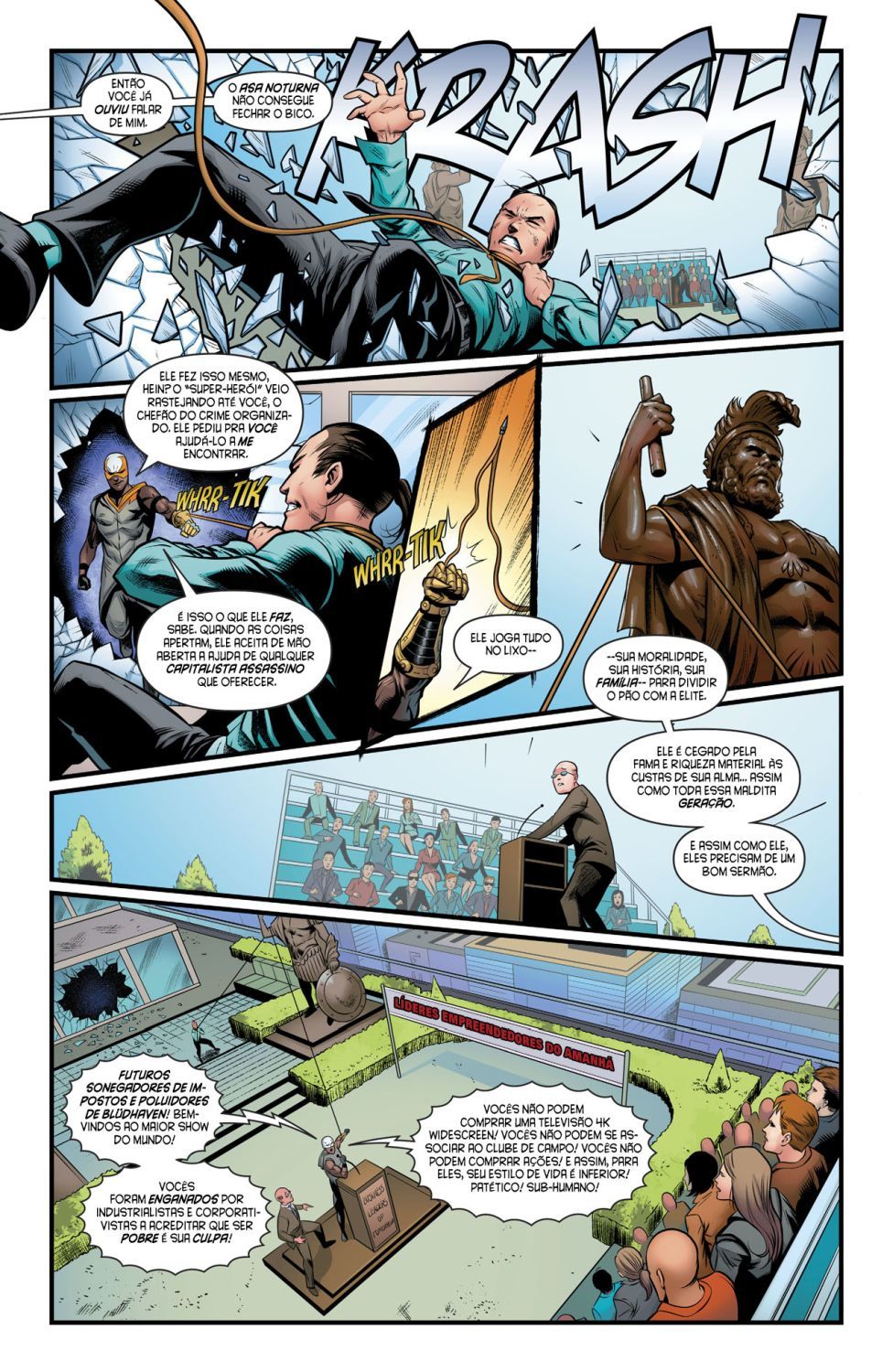 Read DC Rebirth - Asa Noturna (PT-BR) PT Manga Online