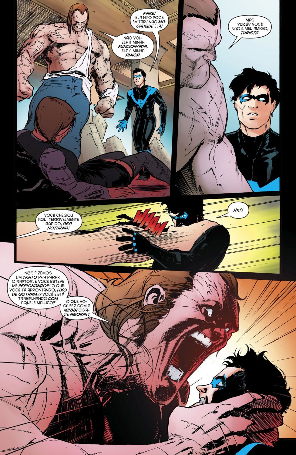 Read DC Rebirth - Asa Noturna (PT-BR) PT Manga Online