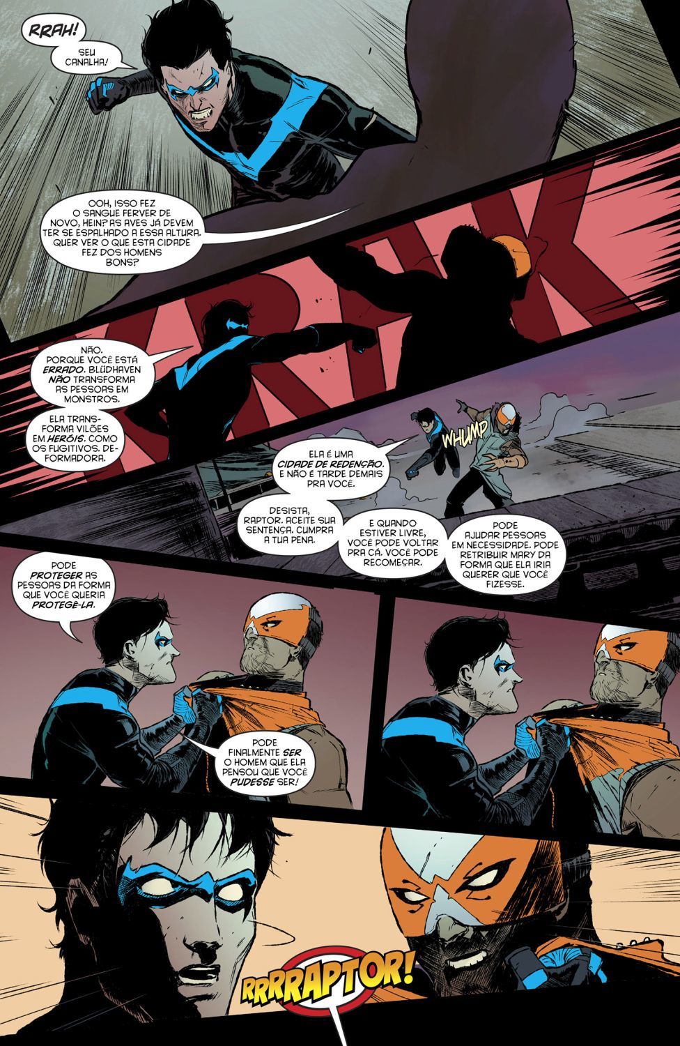 Read DC Rebirth - Asa Noturna (PT-BR) PT Manga Online