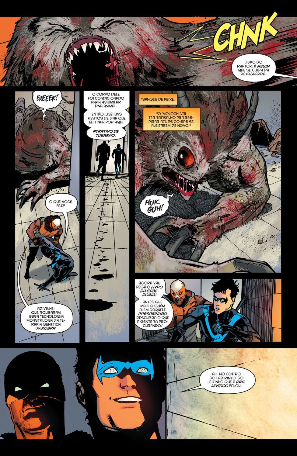 Read DC Rebirth - Asa Noturna (PT-BR) PT Manga Online