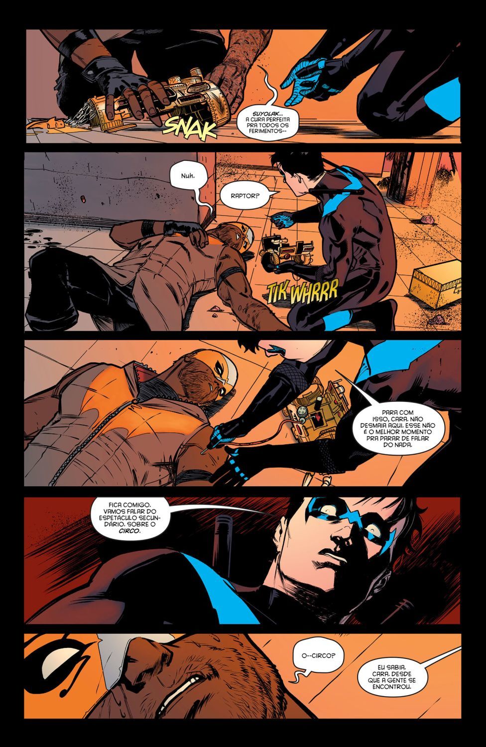 Read DC Rebirth - Asa Noturna (PT-BR) PT Manga Online