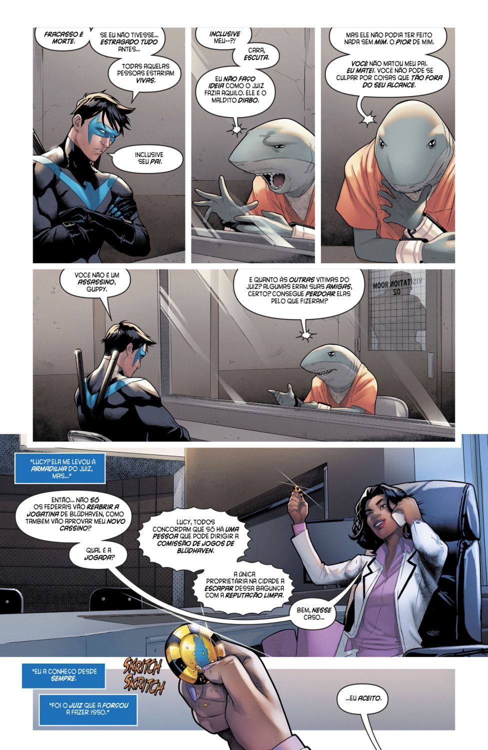 Read DC Rebirth - Asa Noturna (PT-BR) PT Manga Online