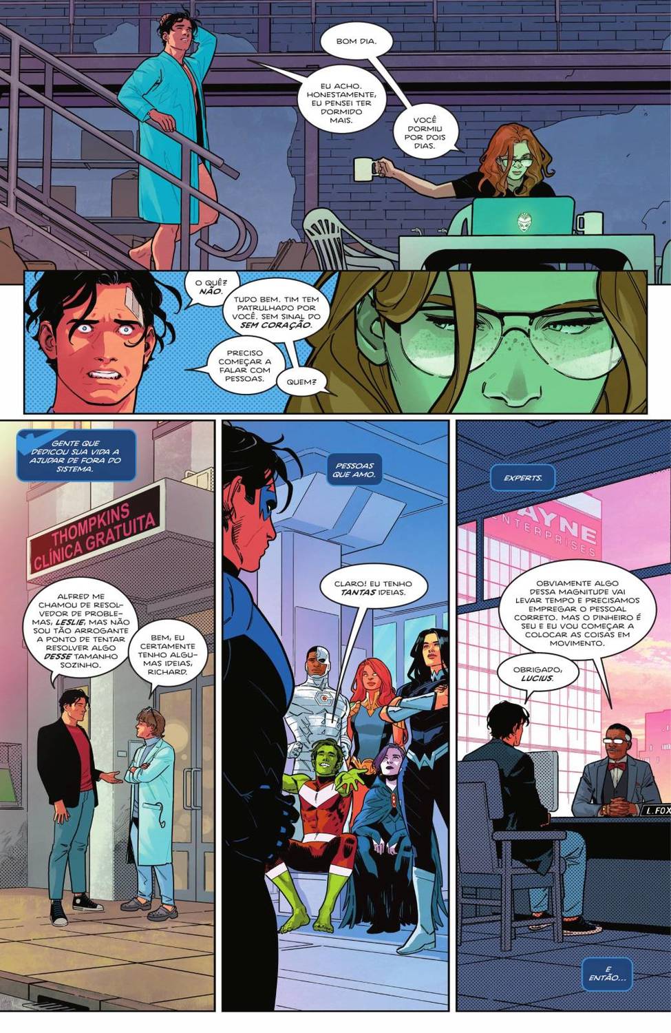 Read DC Rebirth - Asa Noturna (PT-BR) PT Manga Online