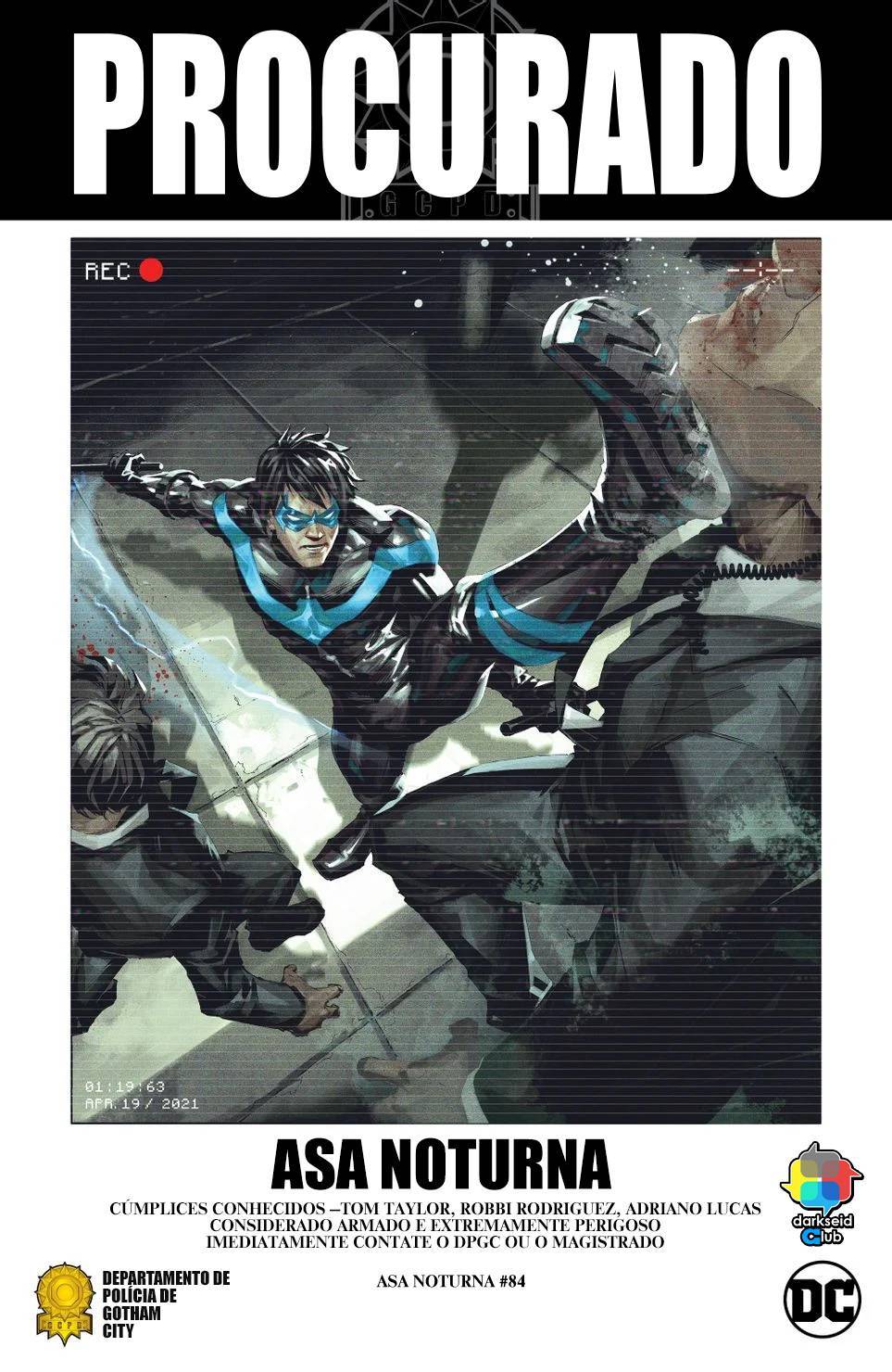 Read DC Rebirth - Asa Noturna (PT-BR) PT Manga Online