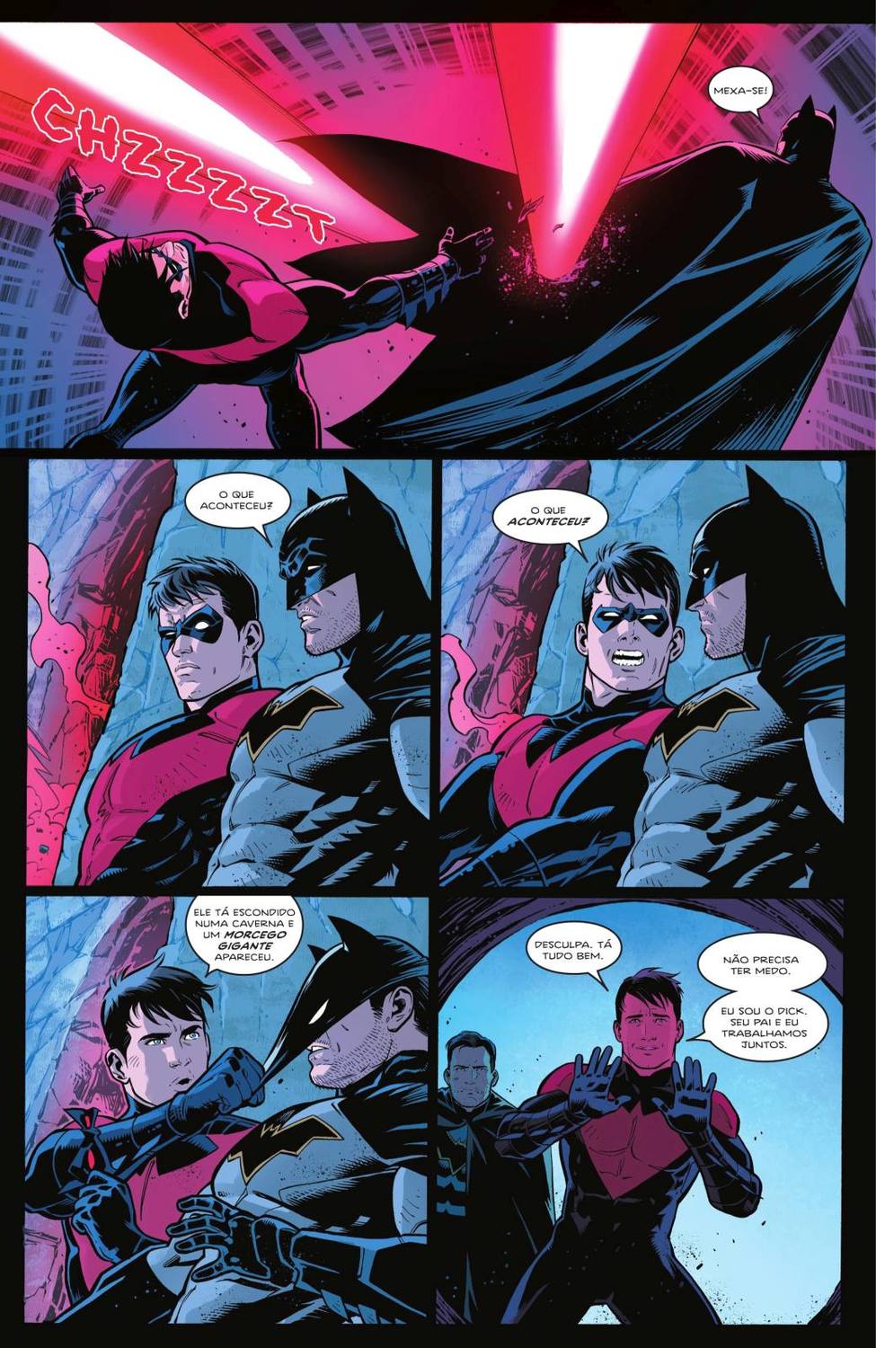 Read DC Rebirth - Asa Noturna (PT-BR) PT Manga Online