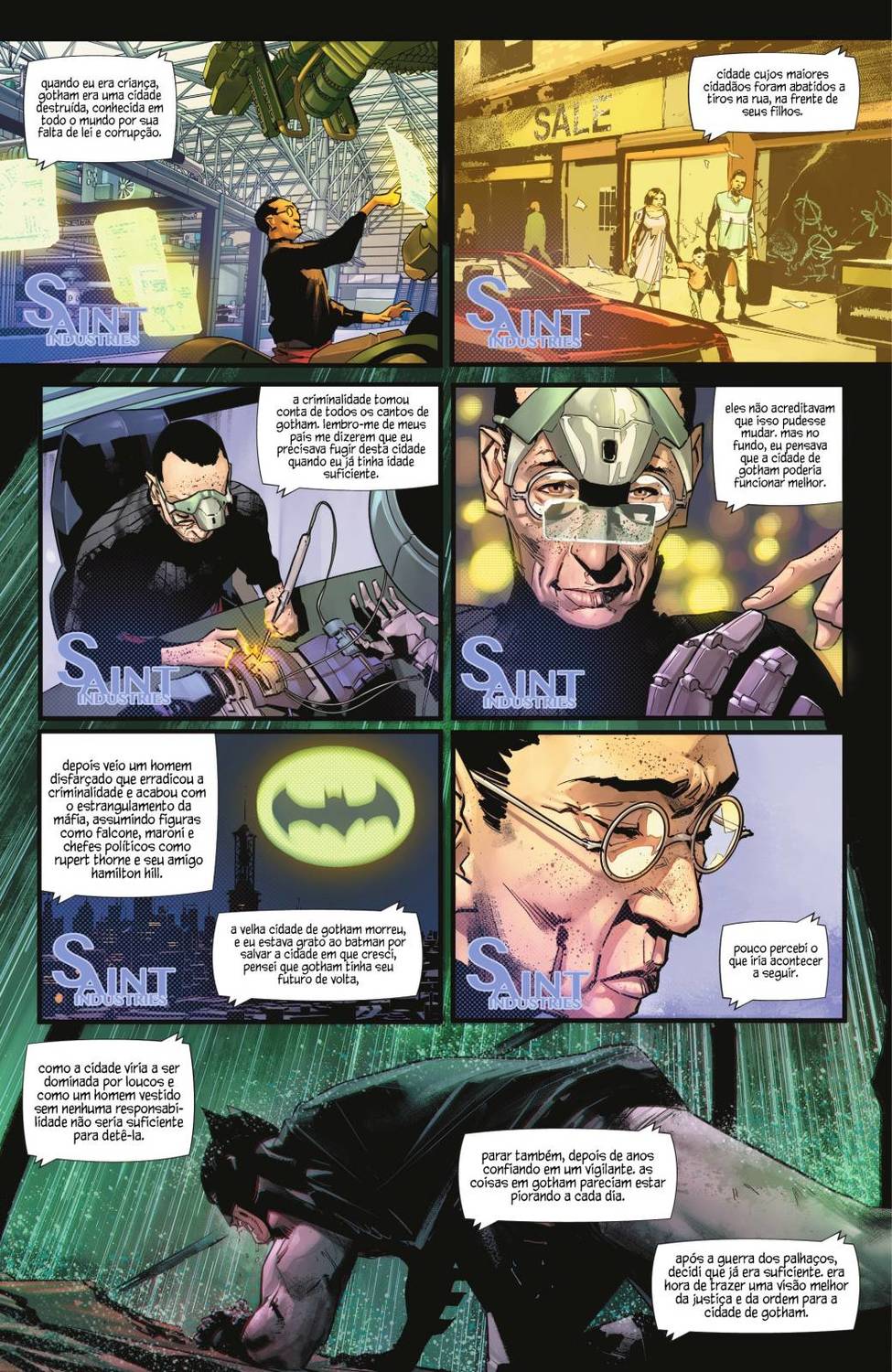 Read DC Rebirth - Batman (PT-BR) PT Manga Online