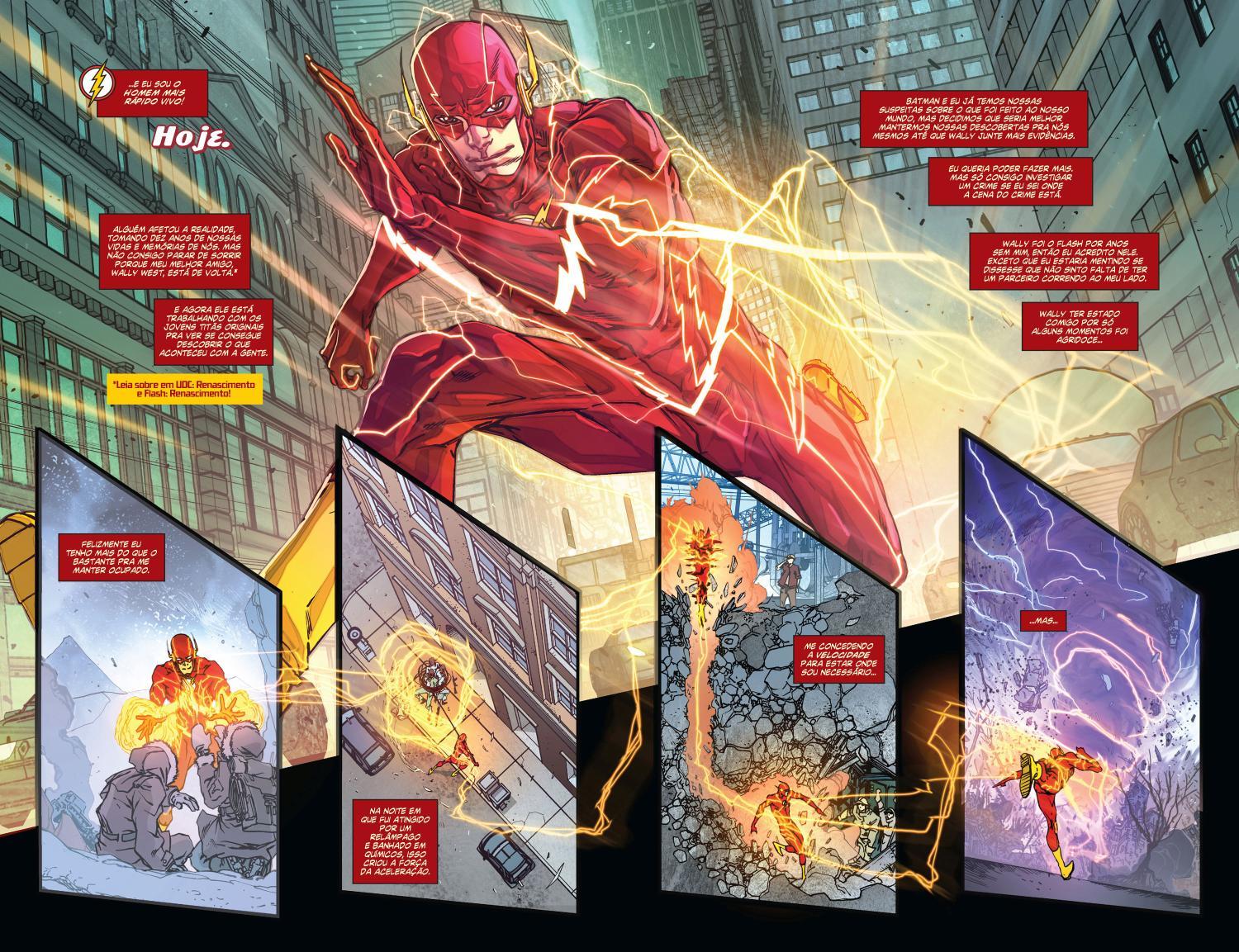 Read DC Rebirth - Flash (PT-BR) PT Manga Online