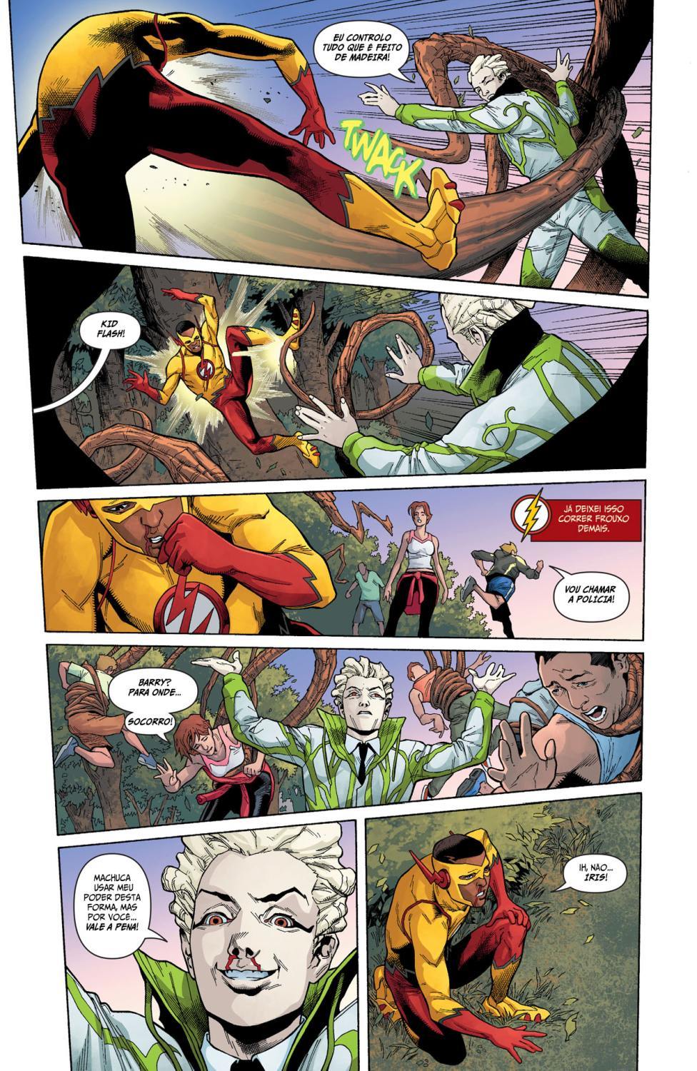 Read DC Rebirth - Flash (PT-BR) PT Manga Online