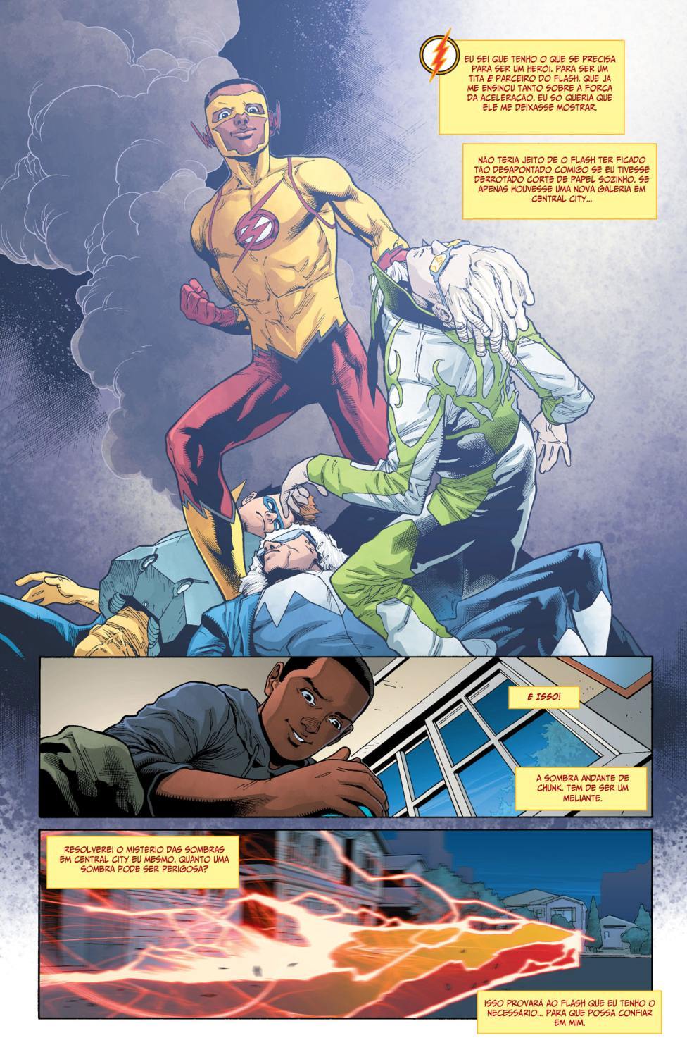 Read DC Rebirth - Flash (PT-BR) PT Manga Online