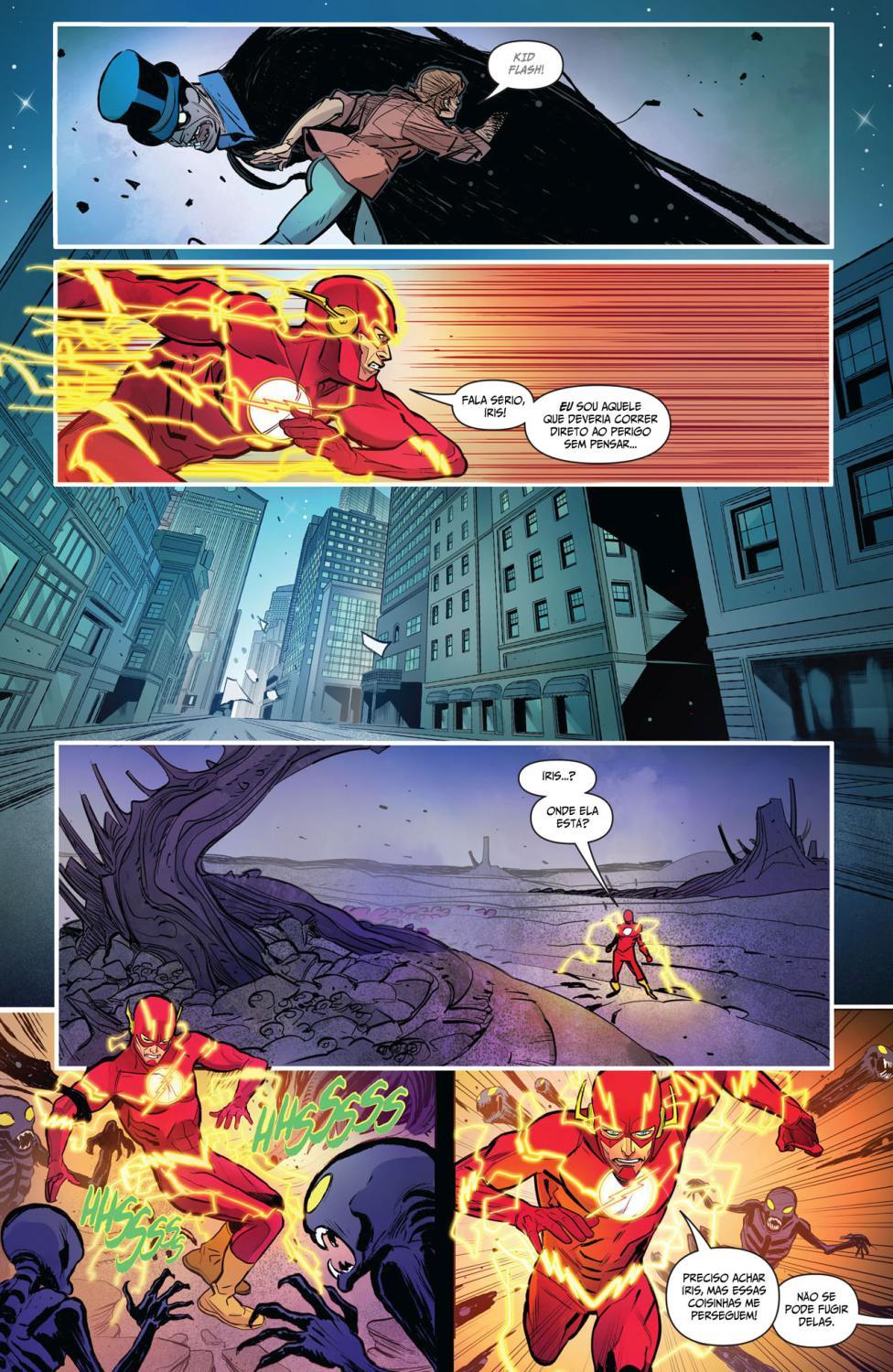 Read DC Rebirth - Flash (PT-BR) PT Manga Online
