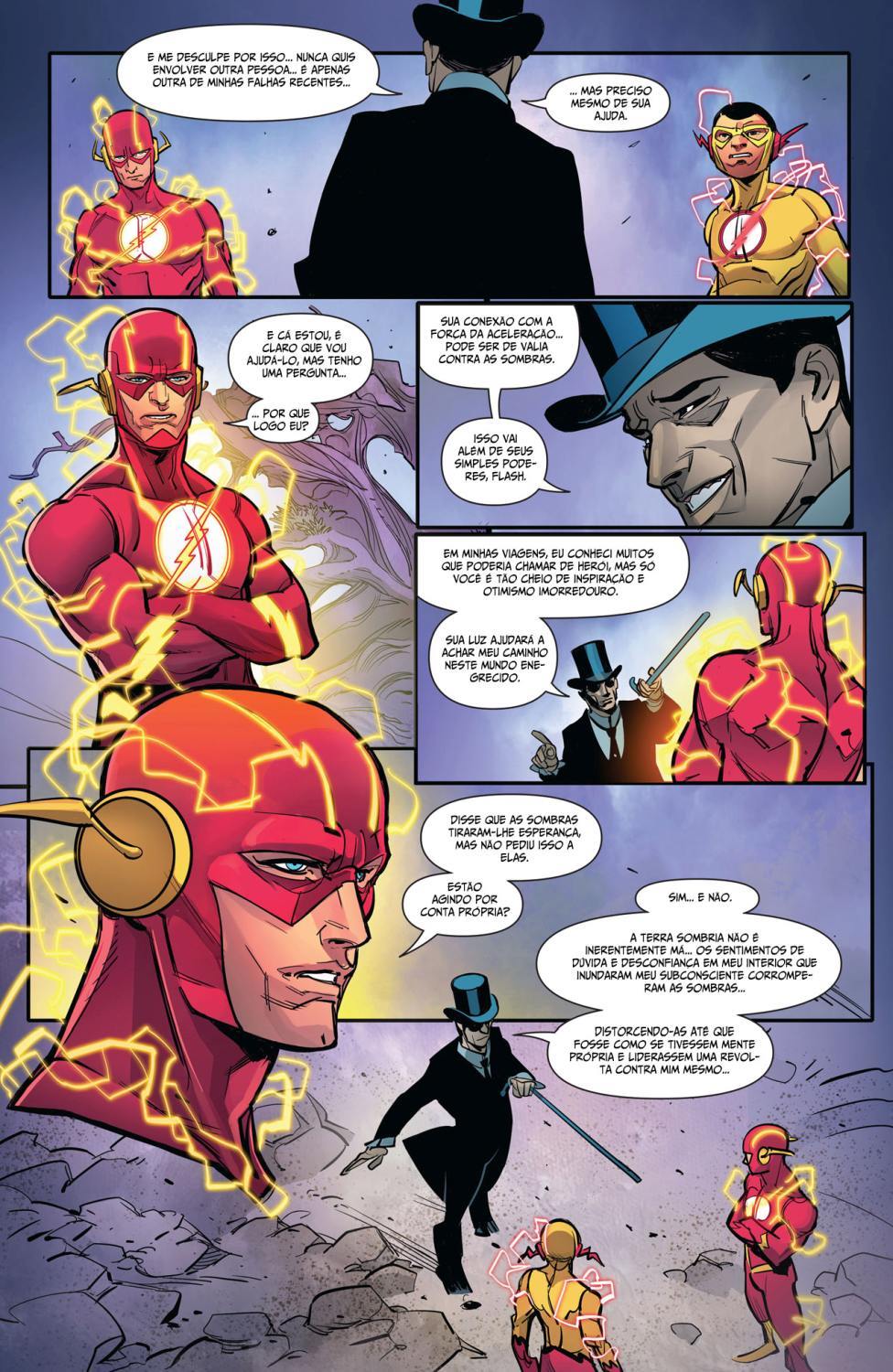 Read DC Rebirth - Flash (PT-BR) PT Manga Online