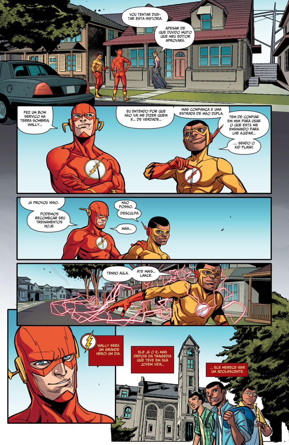 Read DC Rebirth - Flash (PT-BR) PT Manga Online