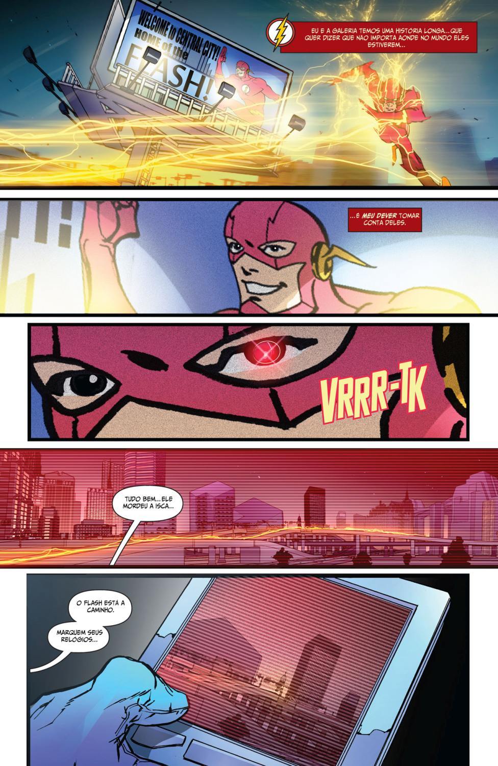 Read DC Rebirth - Flash (PT-BR) PT Manga Online