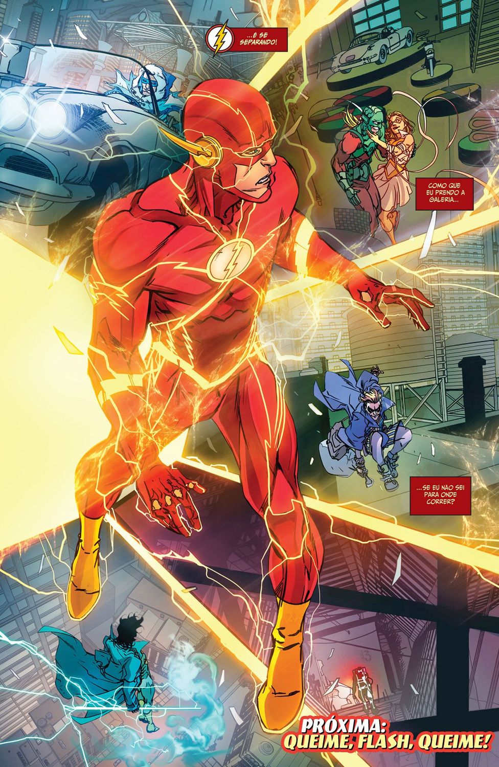 Read DC Rebirth - Flash (PT-BR) PT Manga Online