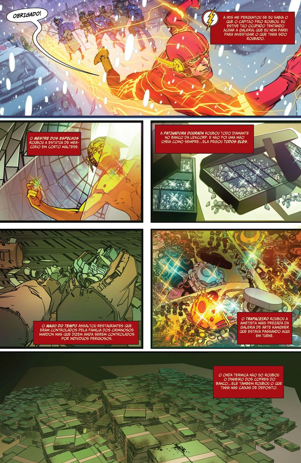Read DC Rebirth - Flash (PT-BR) PT Manga Online