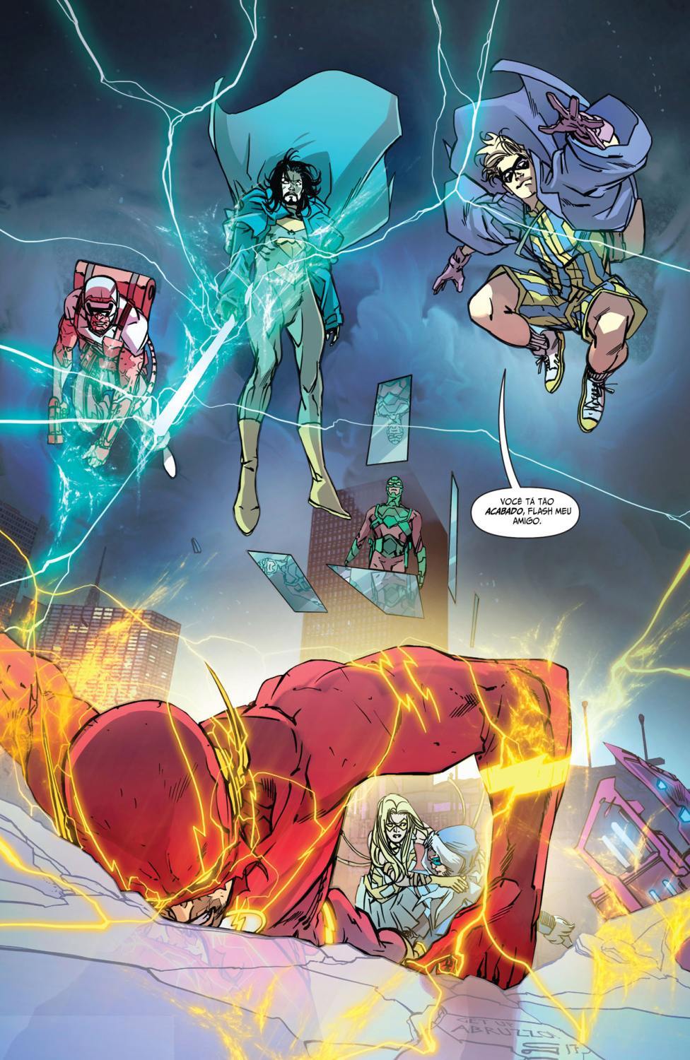 Read DC Rebirth - Flash (PT-BR) PT Manga Online