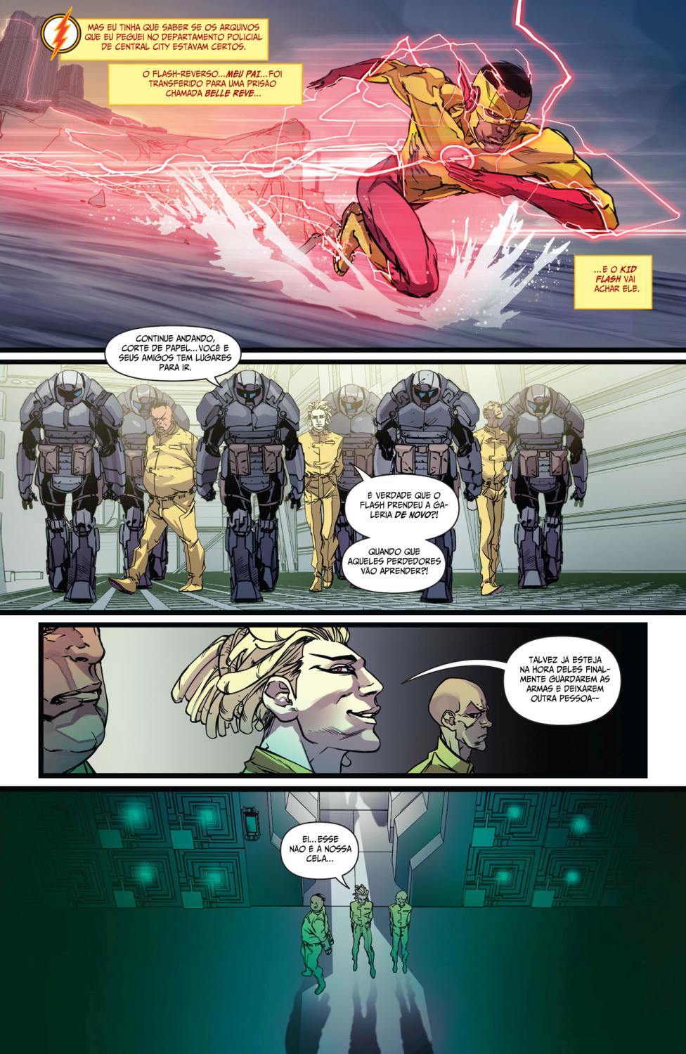 Read DC Rebirth - Flash (PT-BR) PT Manga Online