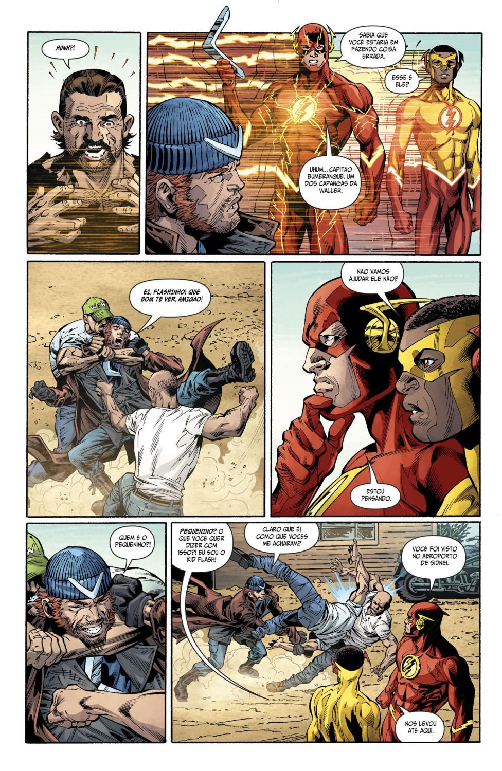 Read DC Rebirth - Flash (PT-BR) PT Manga Online