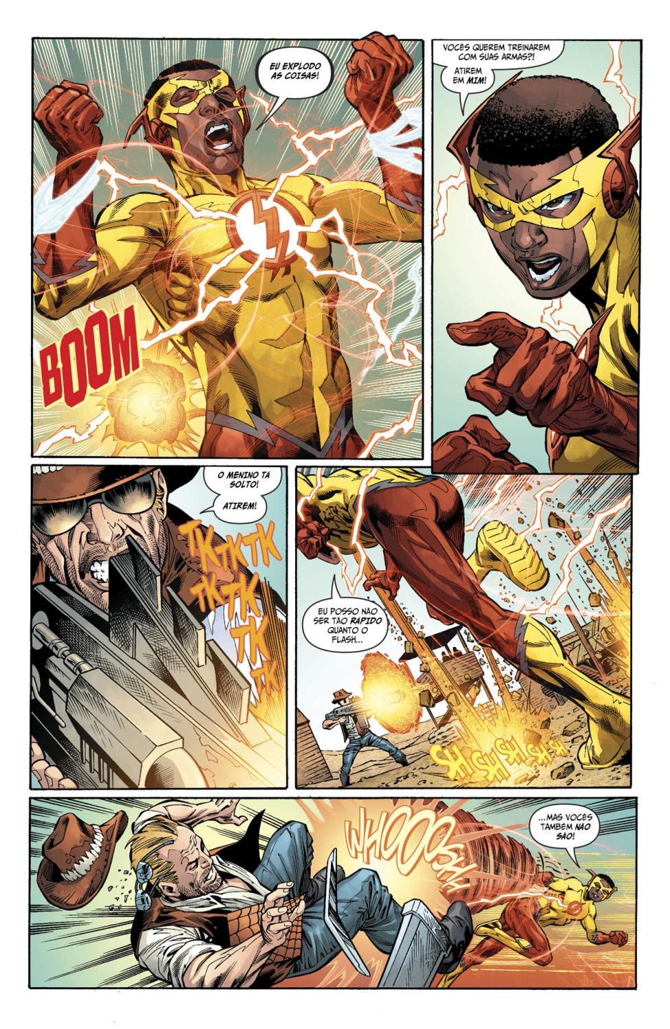 Read DC Rebirth - Flash (PT-BR) PT Manga Online