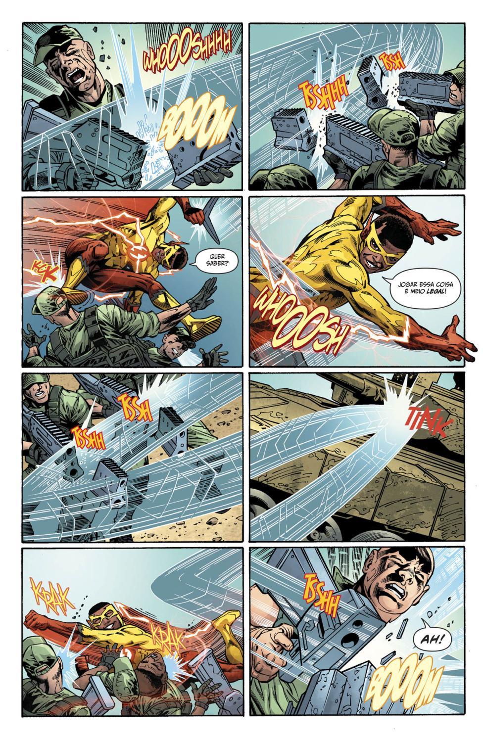 Read DC Rebirth - Flash (PT-BR) PT Manga Online