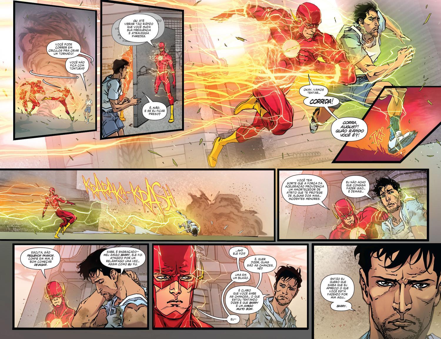 Read DC Rebirth - Flash (PT-BR) PT Manga Online