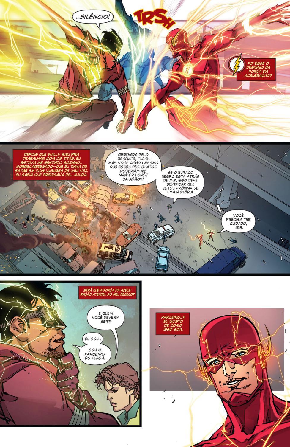 Read DC Rebirth - Flash (PT-BR) PT Manga Online