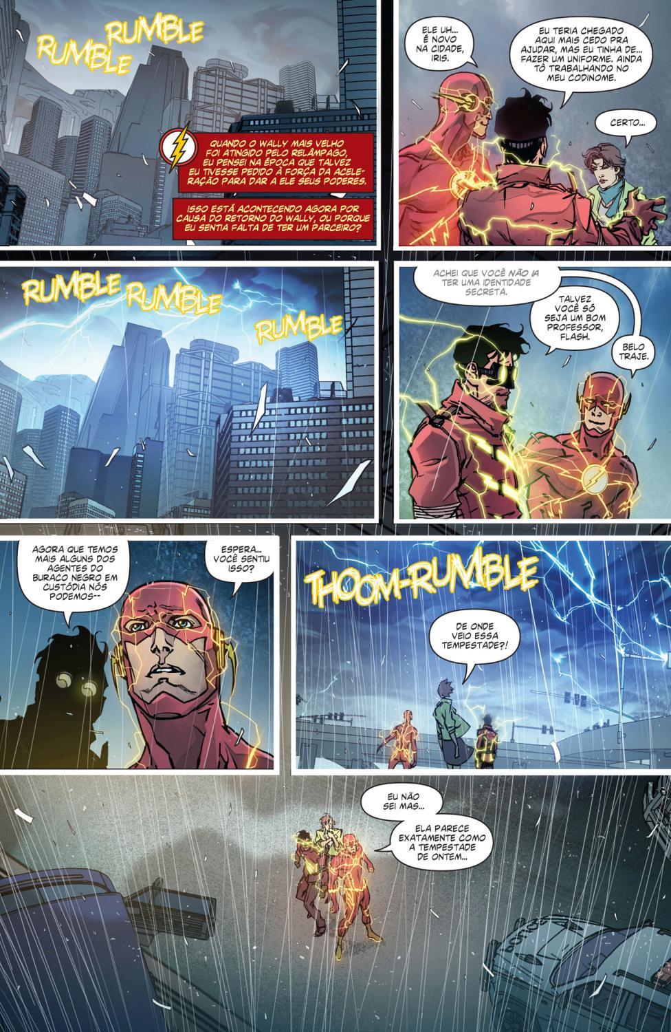 Read DC Rebirth - Flash (PT-BR) PT Manga Online