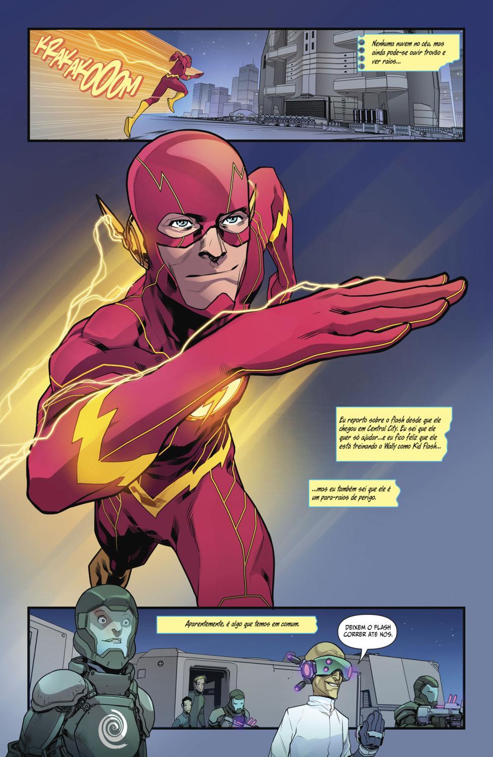 Read DC Rebirth - Flash (PT-BR) PT Manga Online