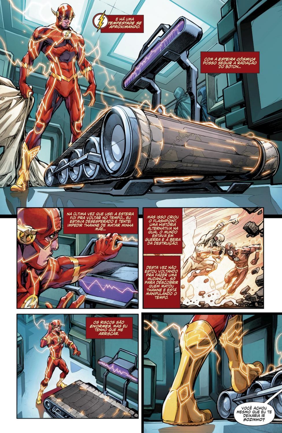 Read DC Rebirth - Flash (PT-BR) PT Manga Online