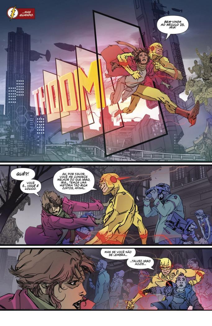 Read DC Rebirth - Flash (PT-BR) PT Manga Online