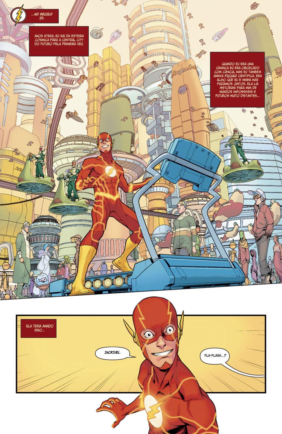 Read DC Rebirth - Flash (PT-BR) PT Manga Online