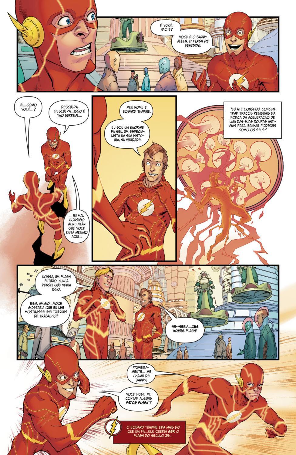 Read DC Rebirth - Flash (PT-BR) PT Manga Online