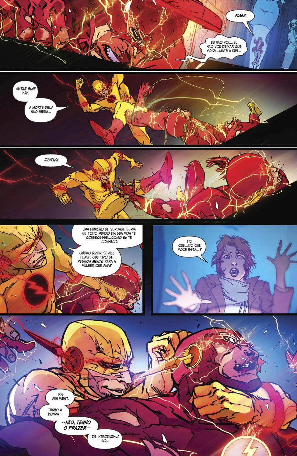 Read DC Rebirth - Flash (PT-BR) PT Manga Online