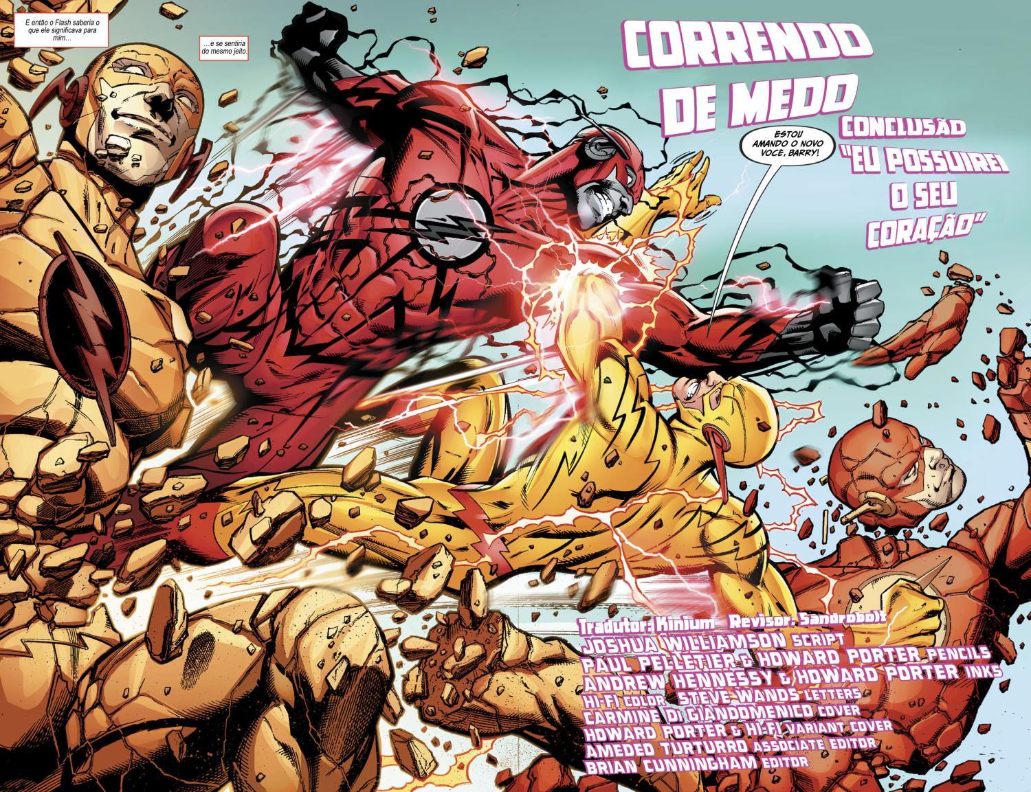 Read DC Rebirth - Flash (PT-BR) PT Manga Online