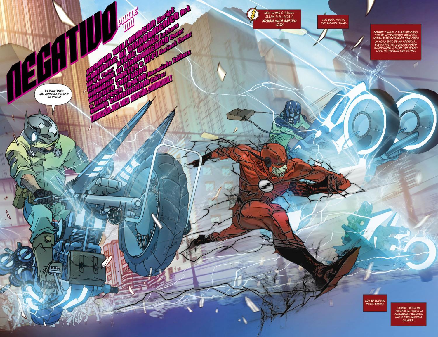 Read DC Rebirth - Flash (PT-BR) PT Manga Online