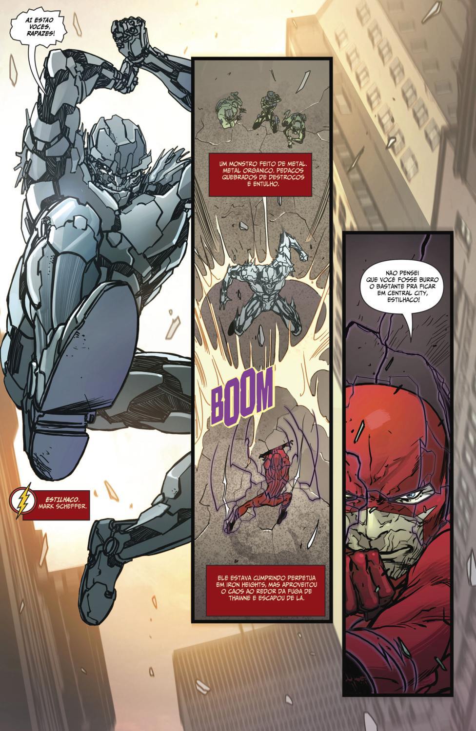 Read DC Rebirth - Flash (PT-BR) PT Manga Online