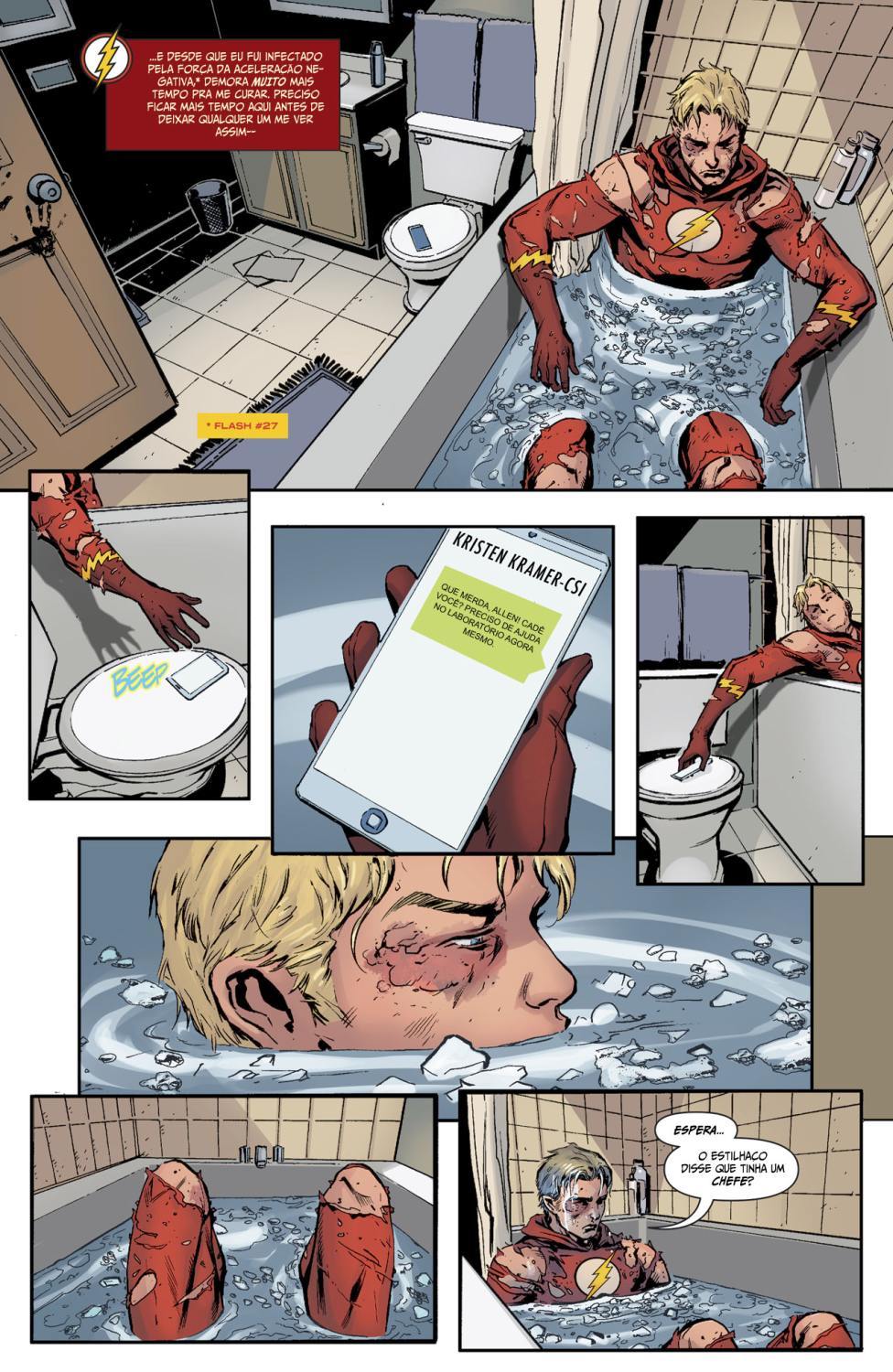 Read DC Rebirth - Flash (PT-BR) PT Manga Online
