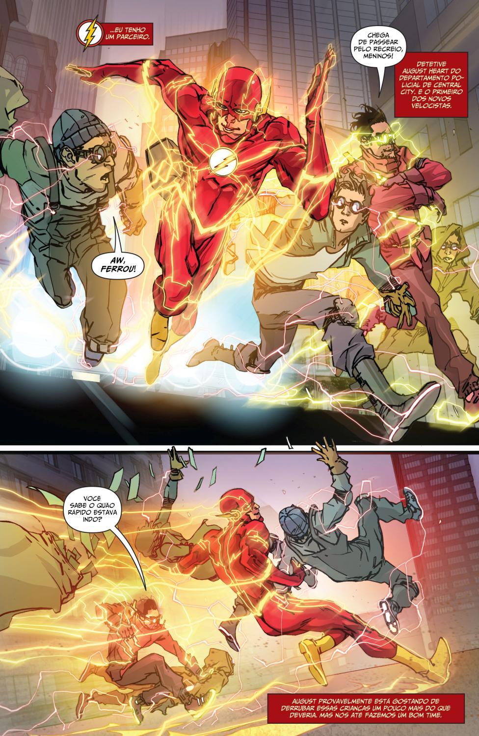 Read DC Rebirth - Flash (PT-BR) PT Manga Online
