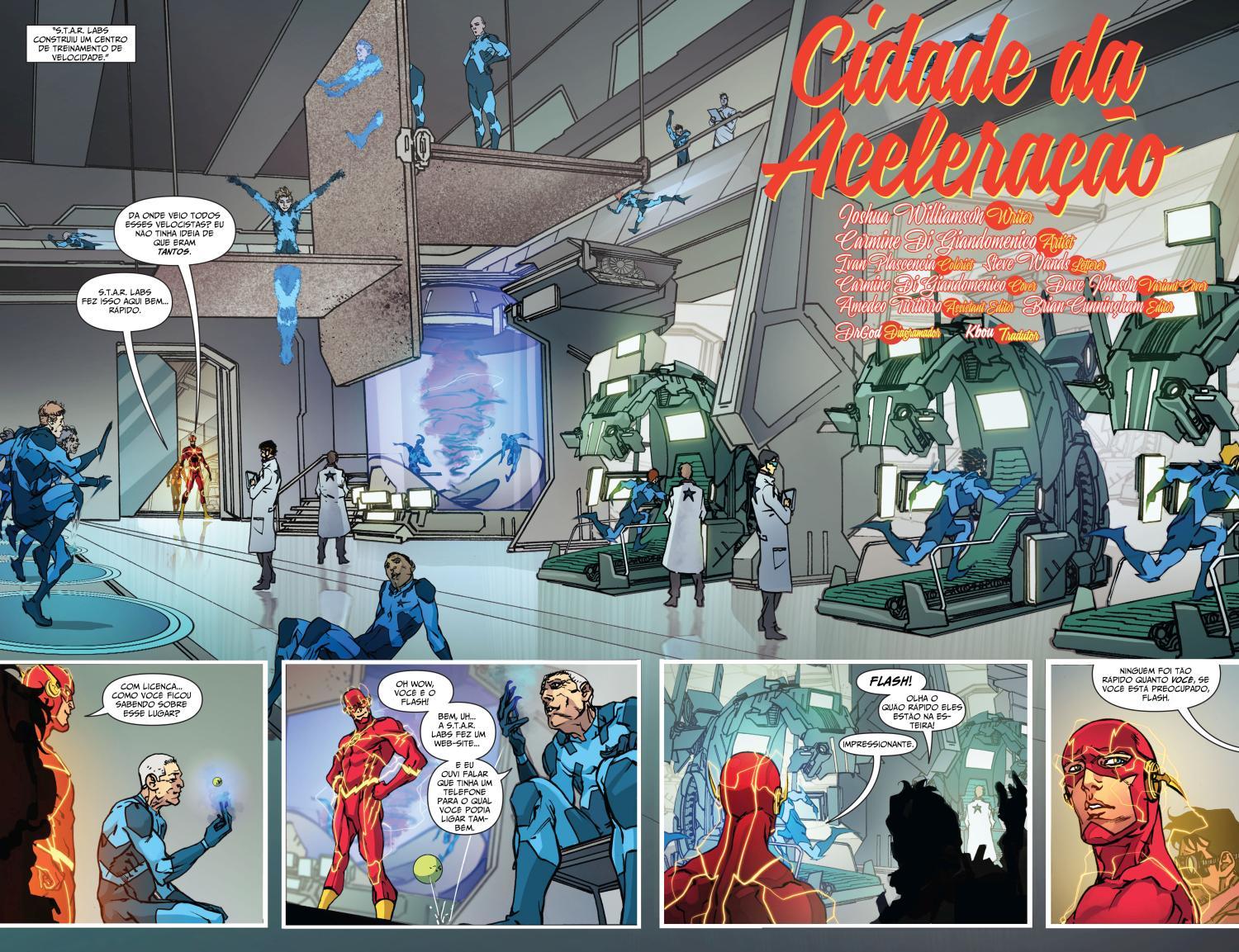 Read DC Rebirth - Flash (PT-BR) PT Manga Online
