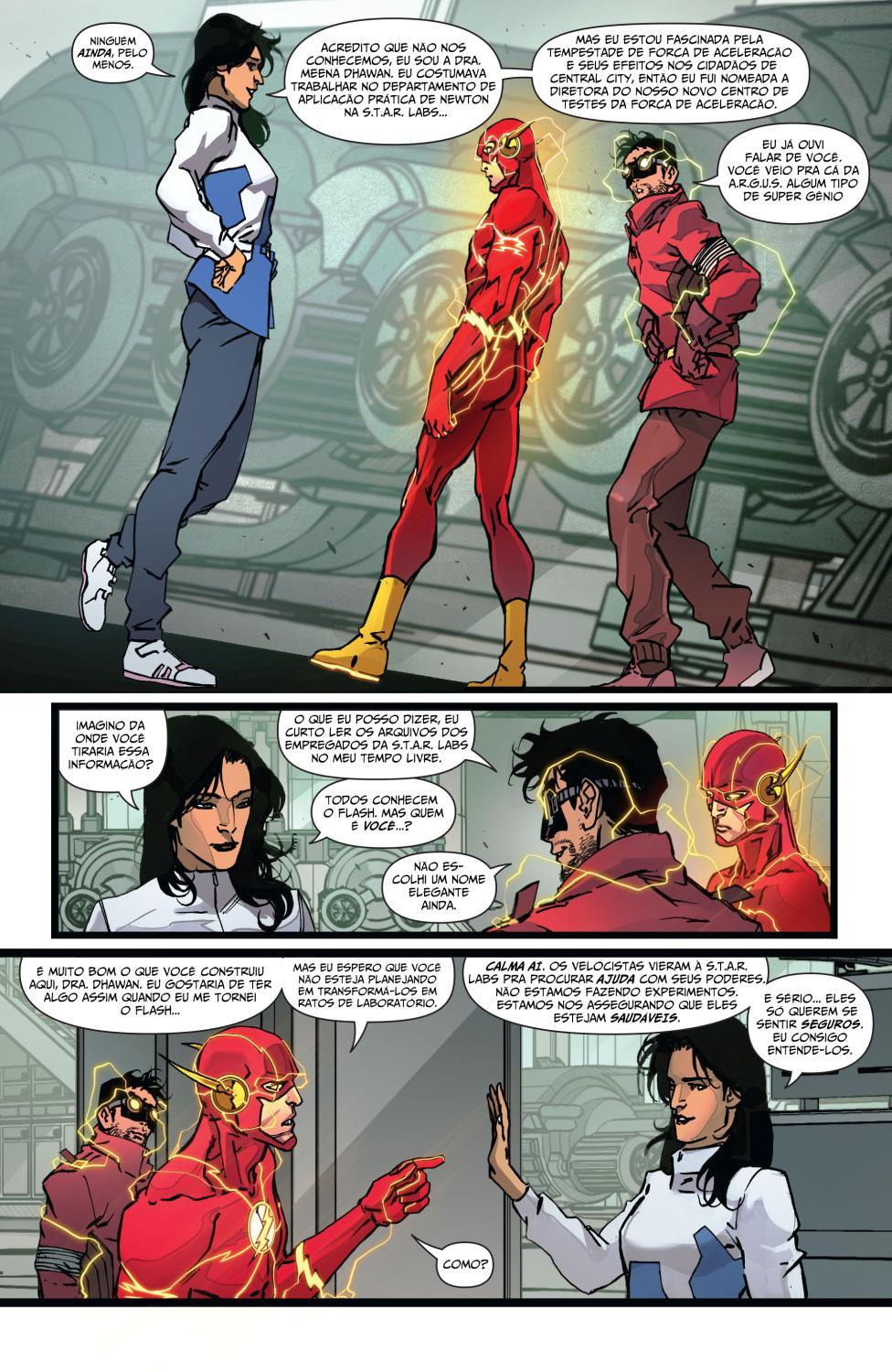 Read DC Rebirth - Flash (PT-BR) PT Manga Online