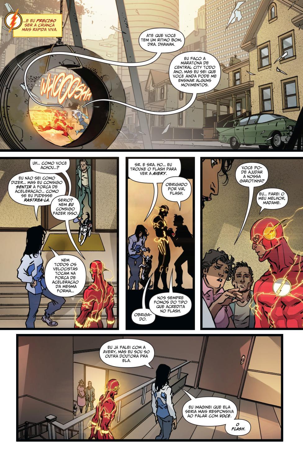 Read DC Rebirth - Flash (PT-BR) PT Manga Online
