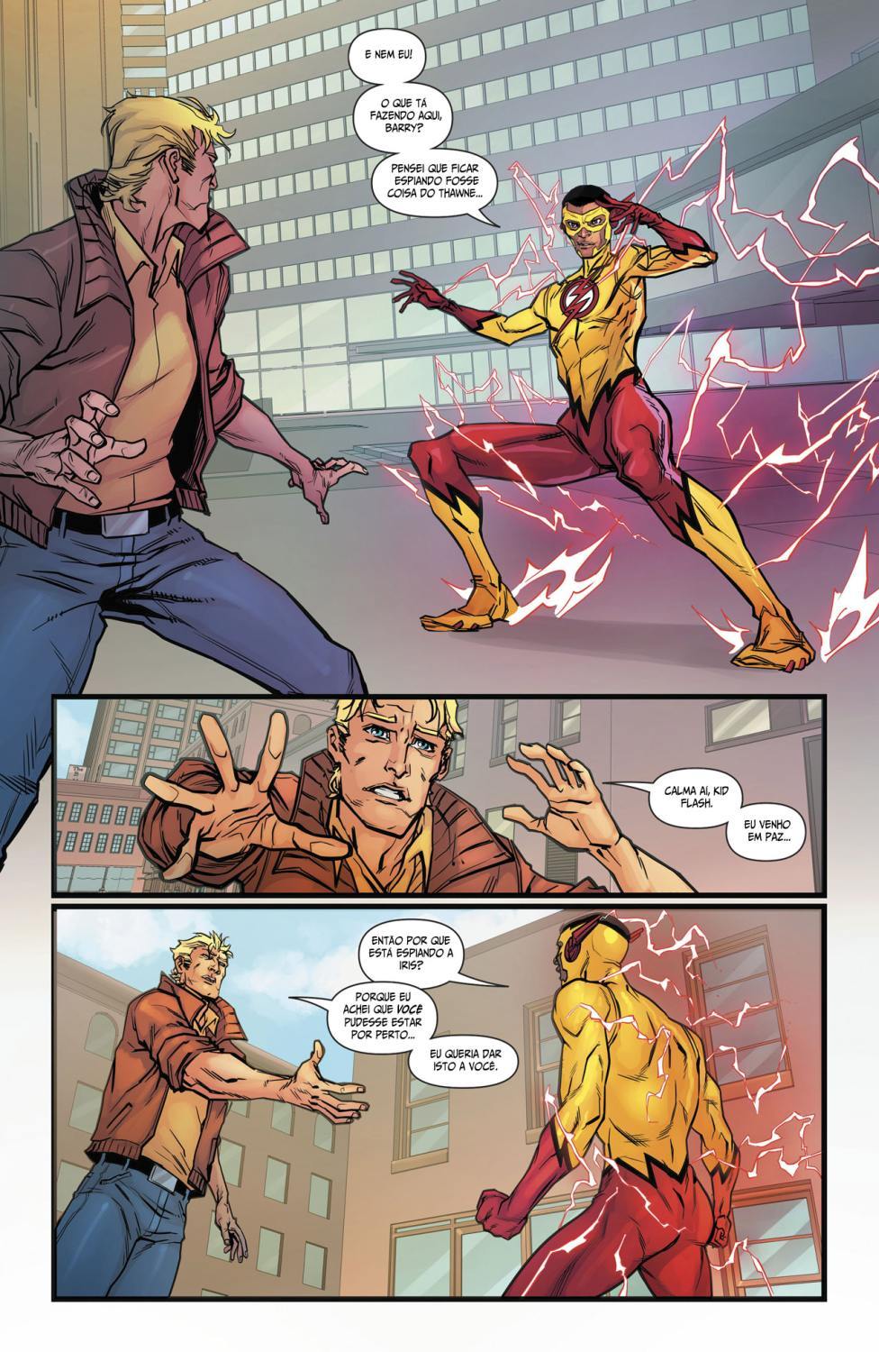 Read DC Rebirth - Flash (PT-BR) PT Manga Online